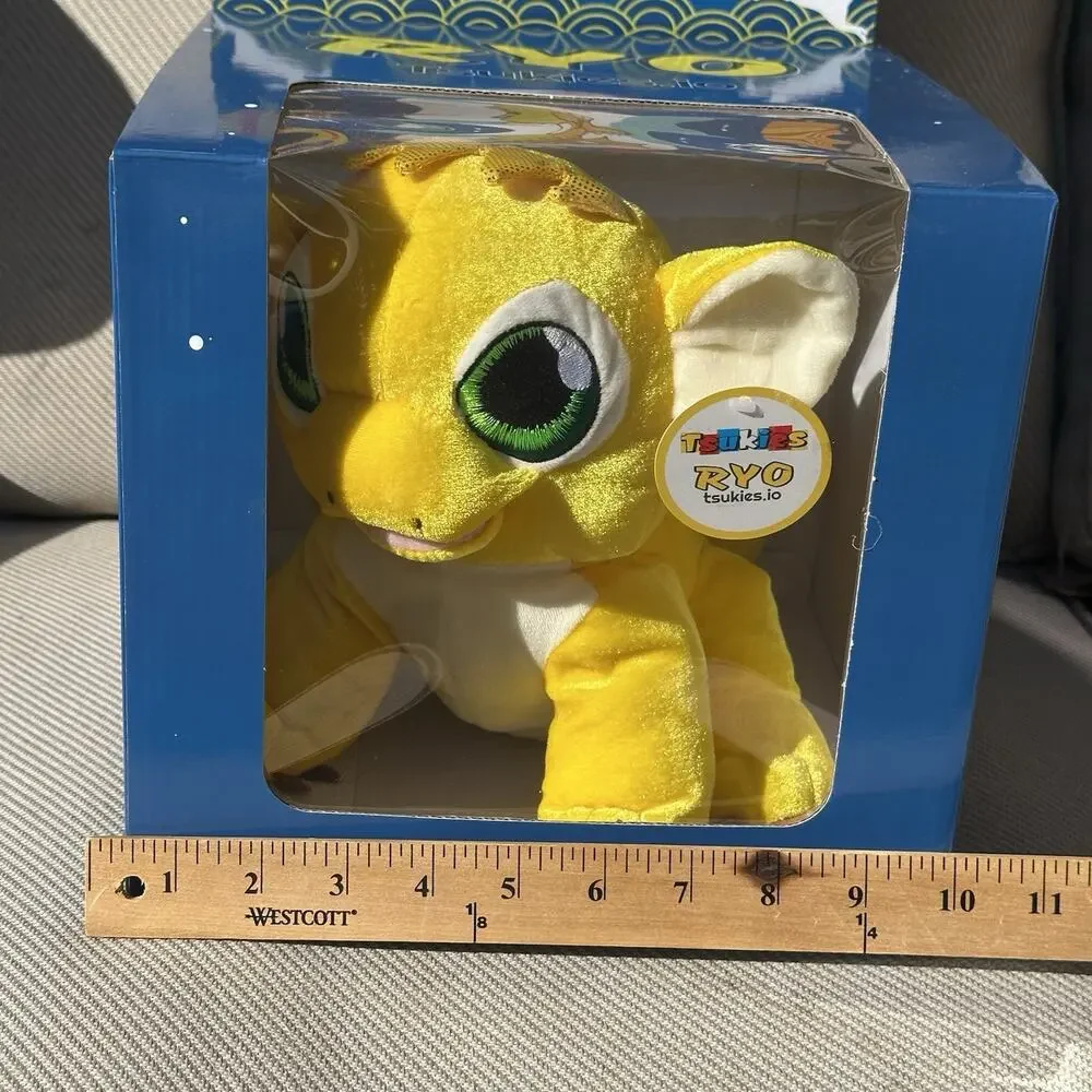 Tsukies Ryo N F T Crypto Project Plush 1 of 555 Made Beverly Hills Teddy Bear Co